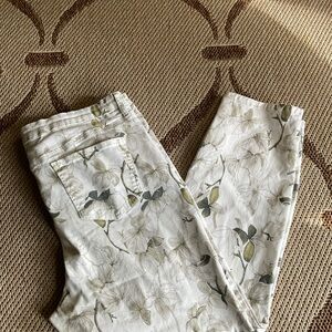 Buffalo David Bitton Havana high rise ankle skinny floral pants